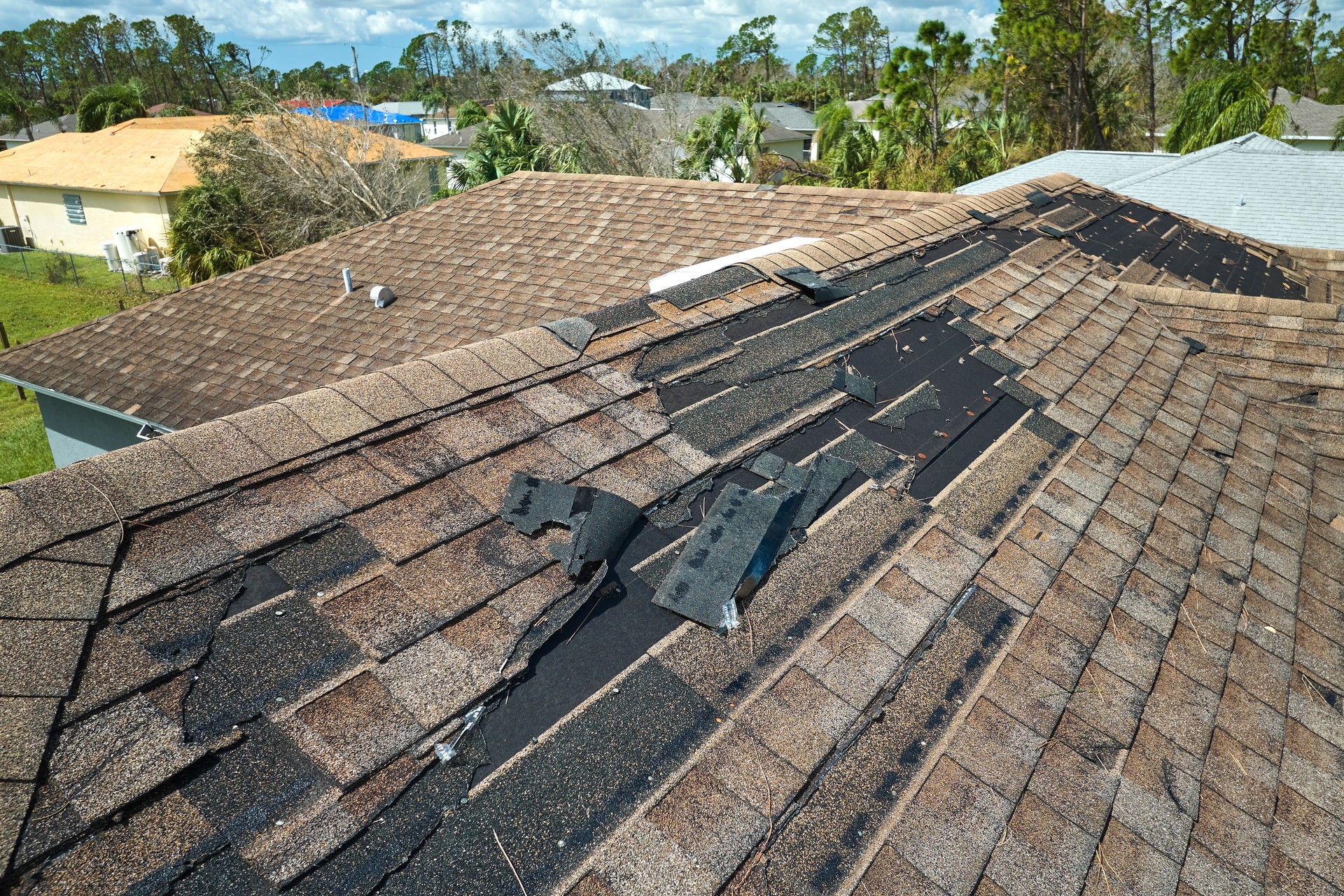 Roof Storm Damage Repair